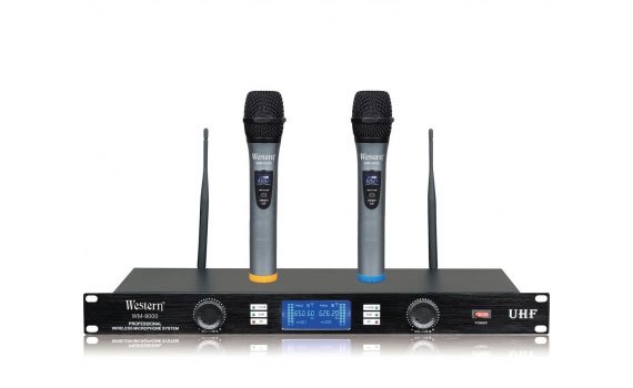 Micro không dây Western WM-9000 kiểu dáng hiện đại, sang trọng