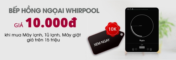 Bếp hồng ngoại whirpool tại Nguyễn Kim