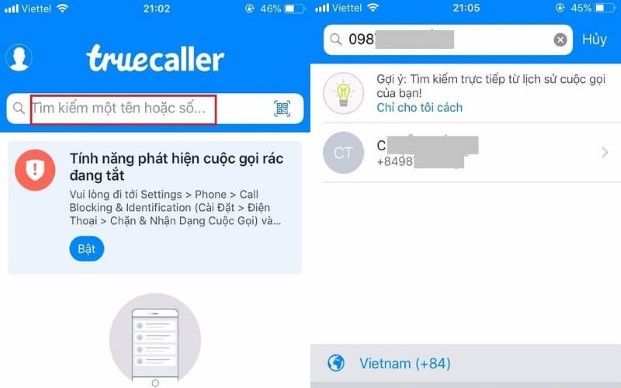 Tra cứu thông tin số điện thoại lạ bằng phần mềm Truecaller
