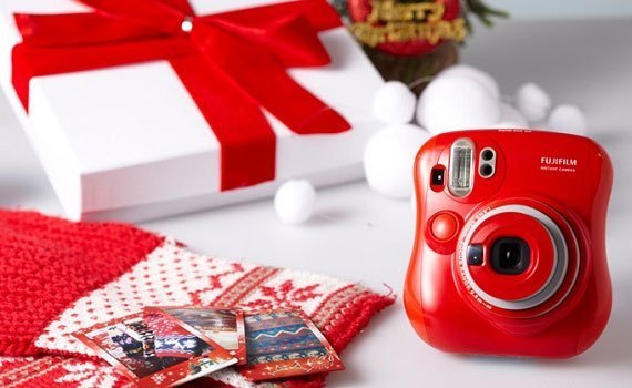 M&aacute;y ảnh Fuji Instax Mini 25 đỏ khuyến m&atilde;i tại nguyenkim.com