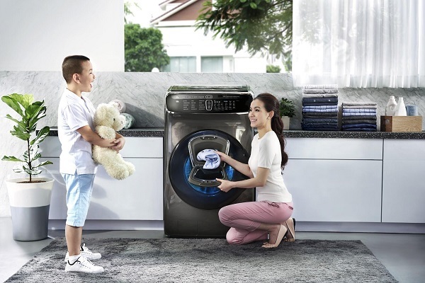Chọn mua máy giặt AQUA dựa trên dung tích phù hợp với nhu cầu sử dụng