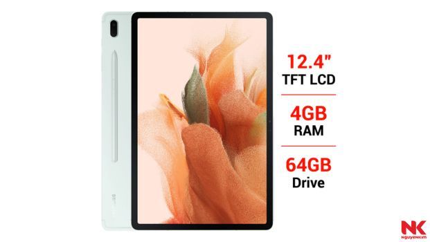 Máy tính bảng Samsung Galaxy Tab S7 FE 64GB Xanh