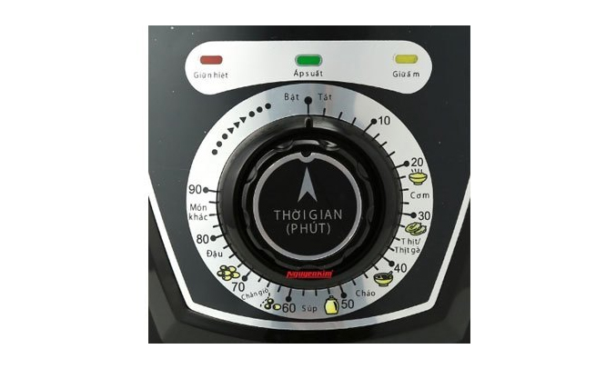 Nồi áp suất điện Aqua APC-50M dễ thao tác