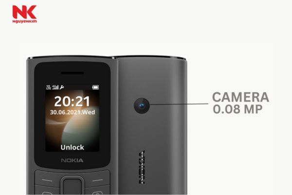Điện thoại Nokia 110 4G có camera sau