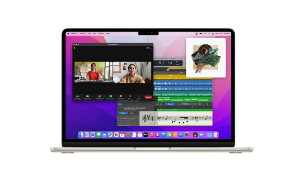 Laptop MacBook Air M2 2022 8GB/512GB/10 Core GPU MLY23SA/A Vàng công nghệ Dolby Atmos và Spatial Audio