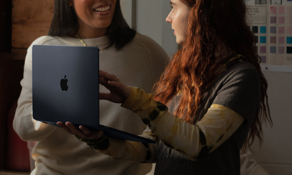 Laptop MacBook Air M2 2022 8GB/512GB/10 Core GPU MLY43SA/A Xanh Đen âm trường rộng lớn, chân thật