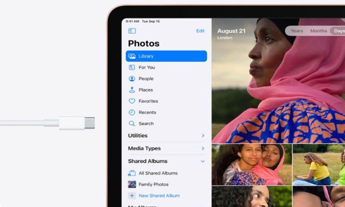 Máy tính bảng iPad Air 10.9 inch Wifi 256GB MYFT2ZA/A Xám 2020