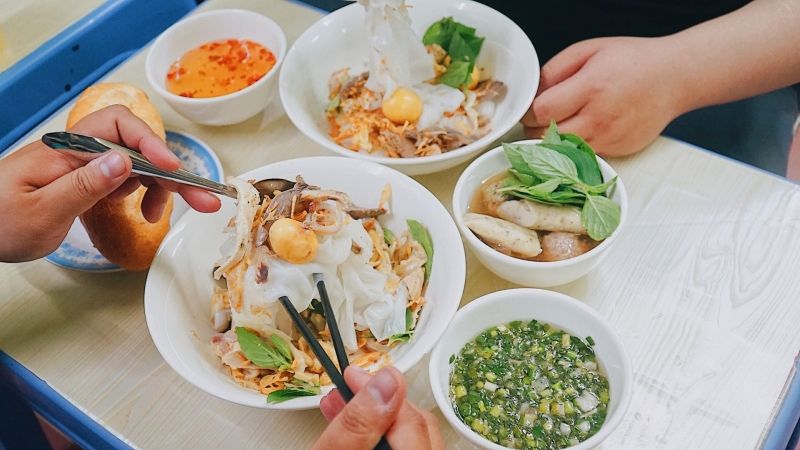 Bánh ướt lòng gà - bán căn Đà Lạt