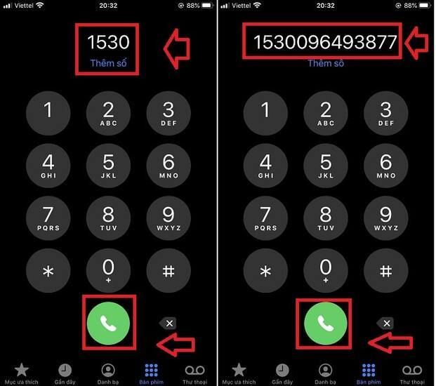 Sử dụng dịch vụ Callplus của Viettel