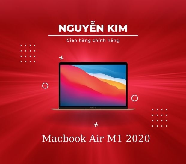 Top thương hiệu laptop (máy tính xách tay) uy tín hàng đầu thị trường hiện nay macbook air m1 2020