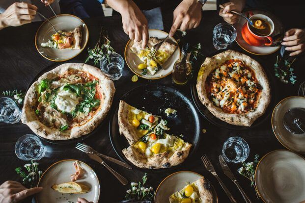 Pizza của nhà hàng Namo - quán ăn gần đây ở Sài Gòn nổi tiếng