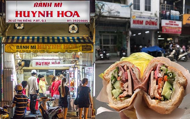Bánh mì Huynh Hoa - quán bánh mì ngon quận 1