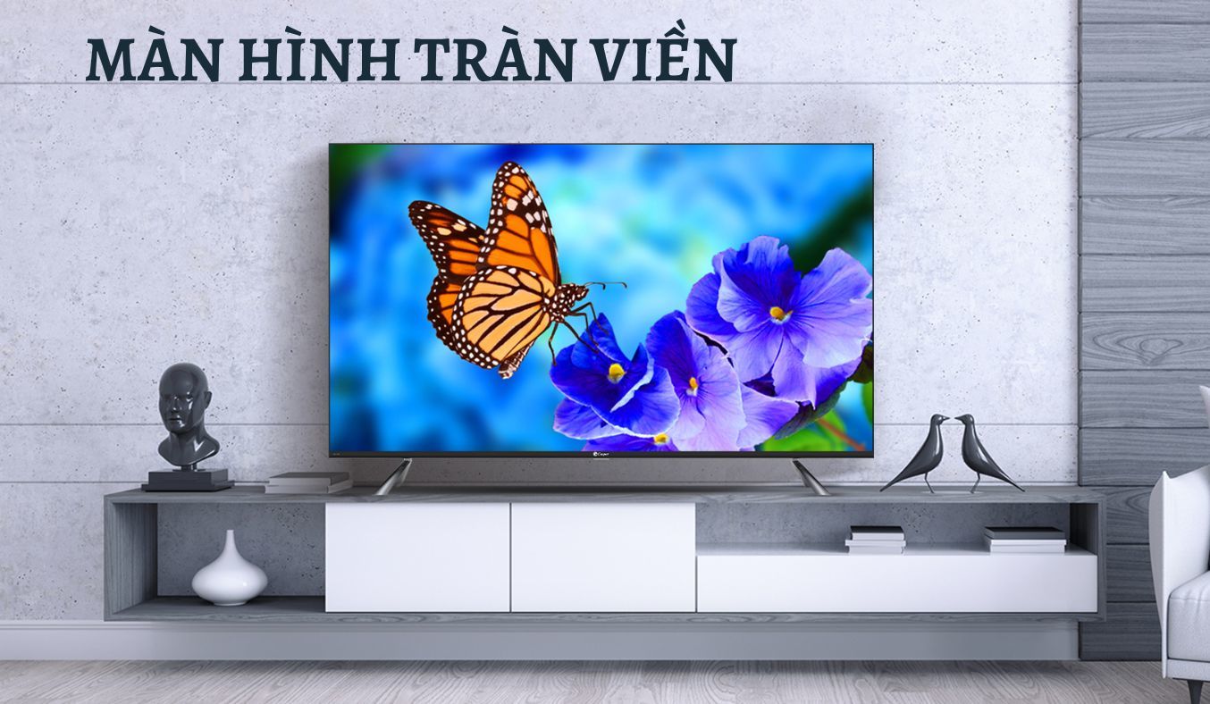 Android Tivi Casper 4K 55 inch 55UG6100 - Màn hình tràn viền vô cực - Trải nghiệm mượt mà về thị giác 