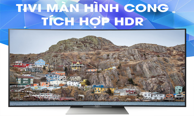 Tivi 4K Sony KD-65S8500D màn hình cong 65 inches Ultra HD