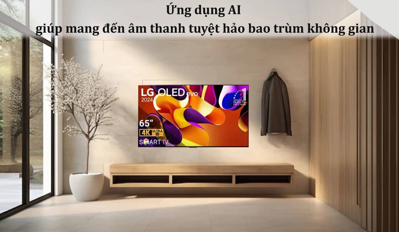 Smart Tivi OLED LG 4K 65 inch OLED65G4PSA