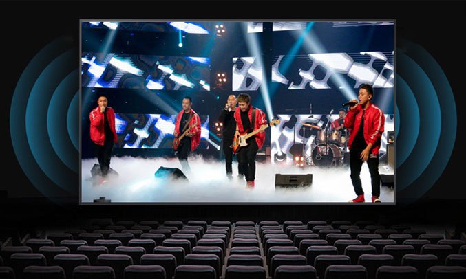 Smart Tivi QLED Samsung 4K 65 inch QA65LS03TAKXXV Công nghệ Active Voice Amplifier mang đến âm thanh rõ ràng, chính xác