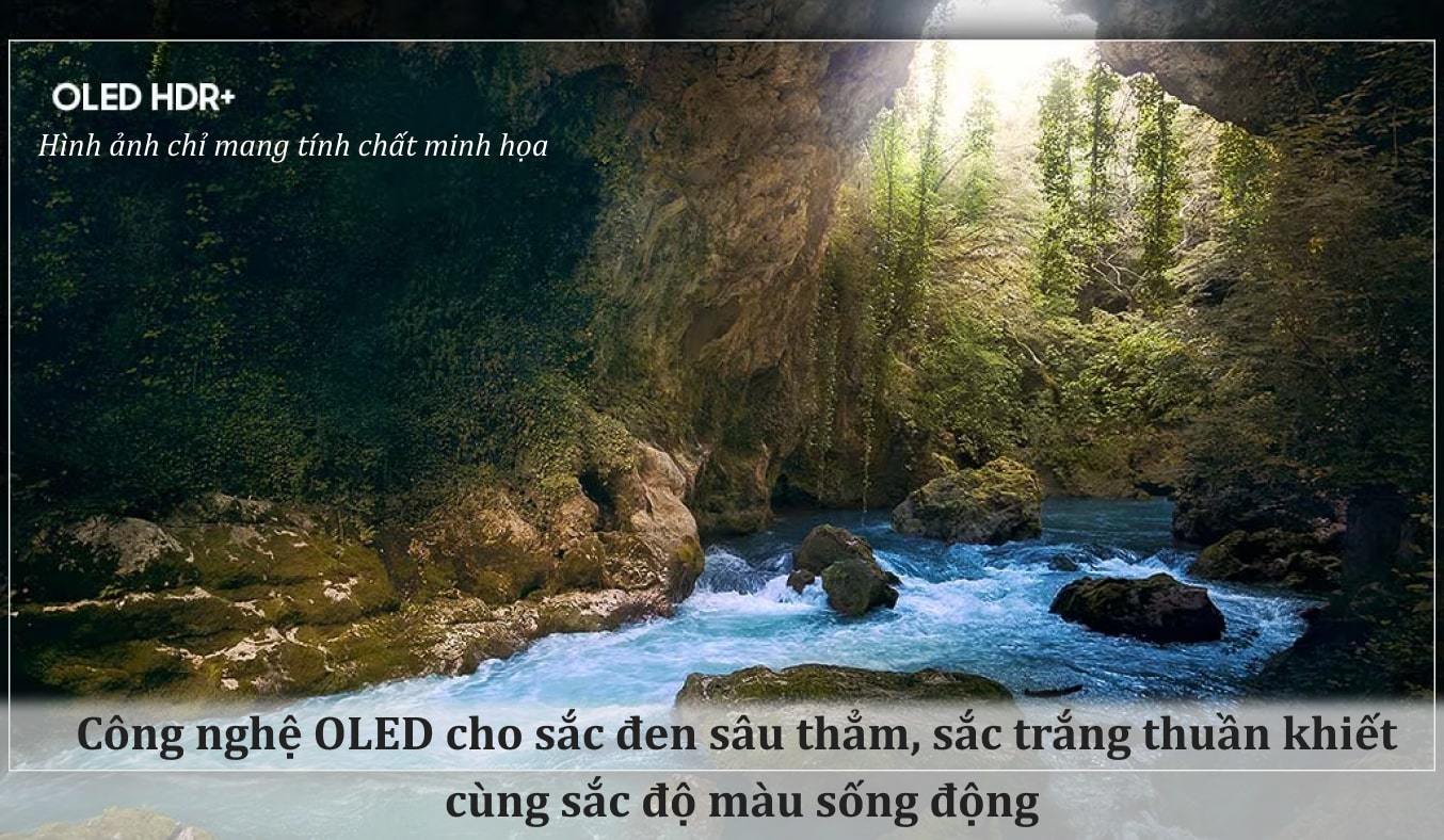 Smart Tivi OLED Samsung 4K 55 inch QA55S90DAKXXV