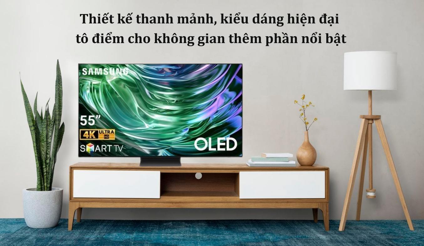 Smart Tivi OLED Samsung 4K 55 inch QA55S90DAKXXV