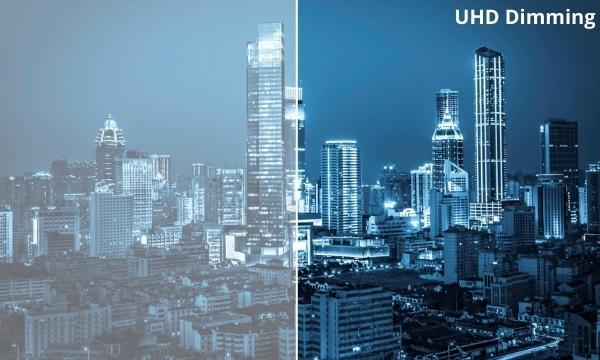 Smart Tivi Samsung Crystal UHD 4K 50 inch UA50AU7002KXXV công nghệ UHD Dimming 