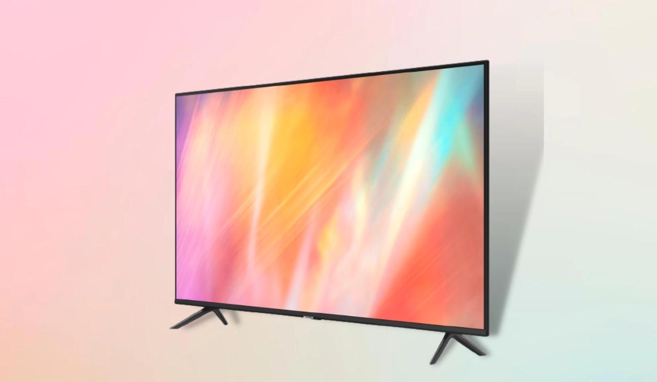 Smart Tivi Samsung Crystal UHD 4K 50 inch UA50AU7002KXXV thiết kế thanh mảnh tinh tế
