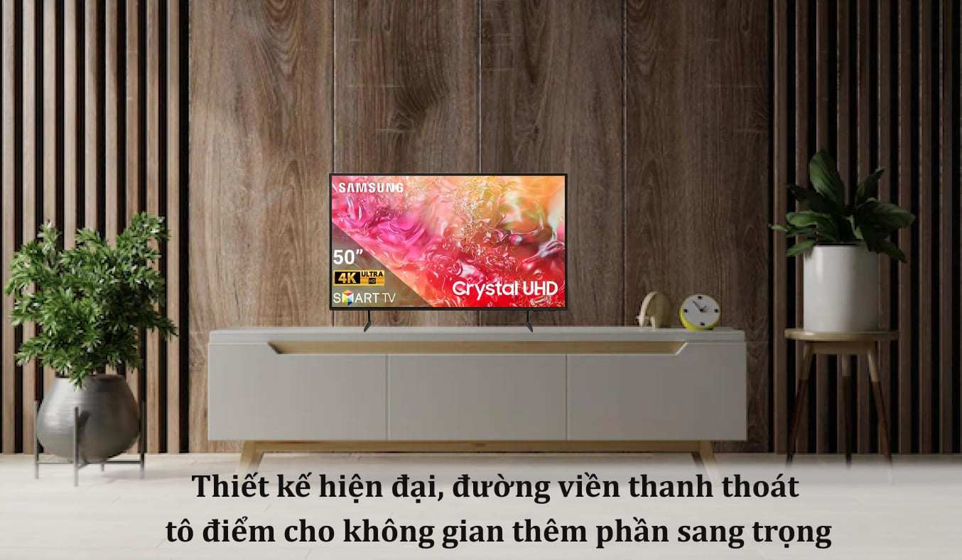 Smart Tivi Samsung 4K 50 inch UA50DU7000KXXV