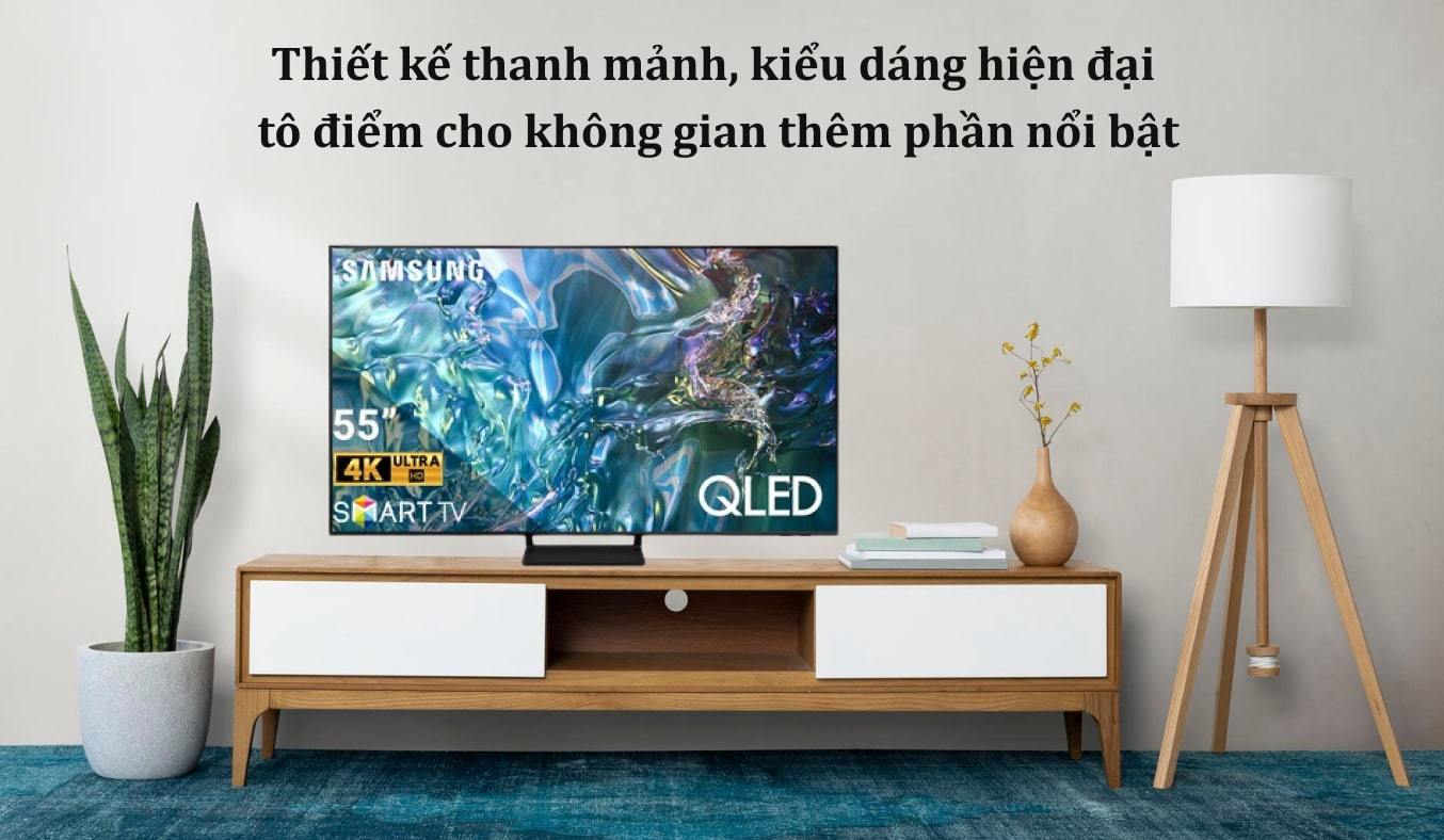 Smart Tivi QLED Samsung 4K 55 inch QA55Q60DAKXXV