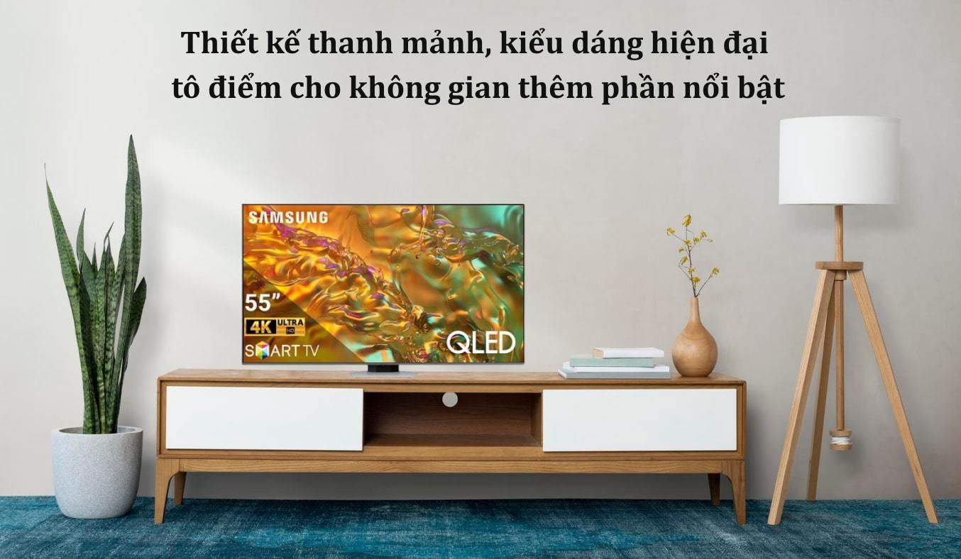 Smart Tivi QLED Samsung 4K 55 inch QA55Q80DAKXXV