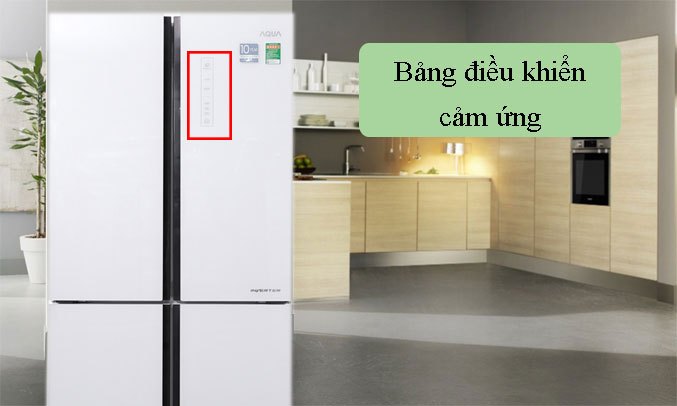 Tủ lạnh Aqua Inverter 456 lít AQR-IG525AM(GW)