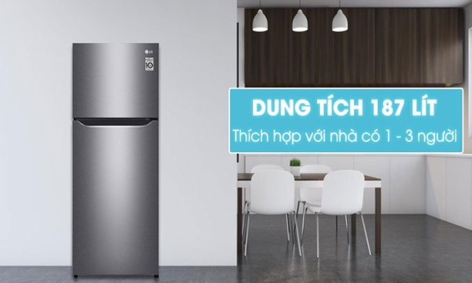 Tủ Lạnh LG Inverter 187 lít GN-L205S