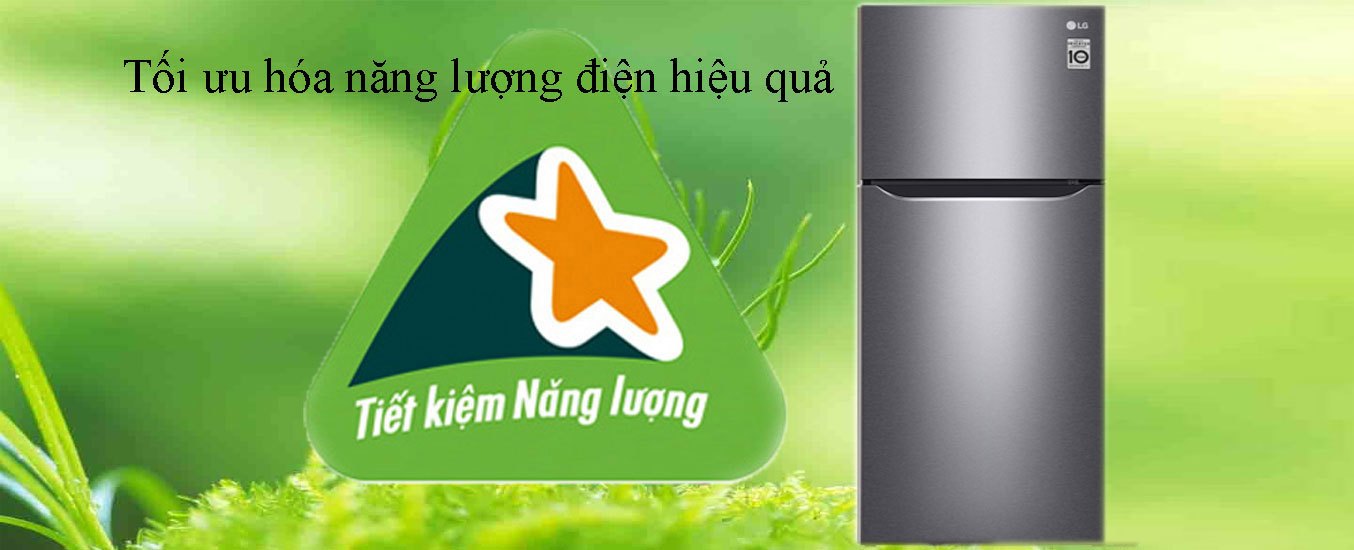 Tủ Lạnh LG Inverter 187 lít GN-L205S tiết kiệm điện