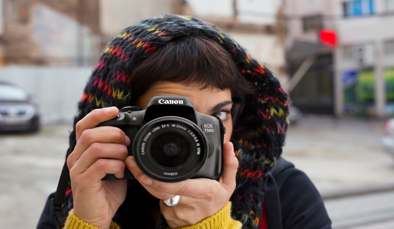 Máy ảnh Canon EOS KIT18-55mm 750D Đen