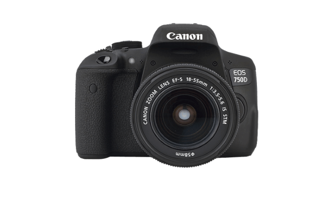 Máy ảnh Canon EOS KIT18-55mm 750D Đen