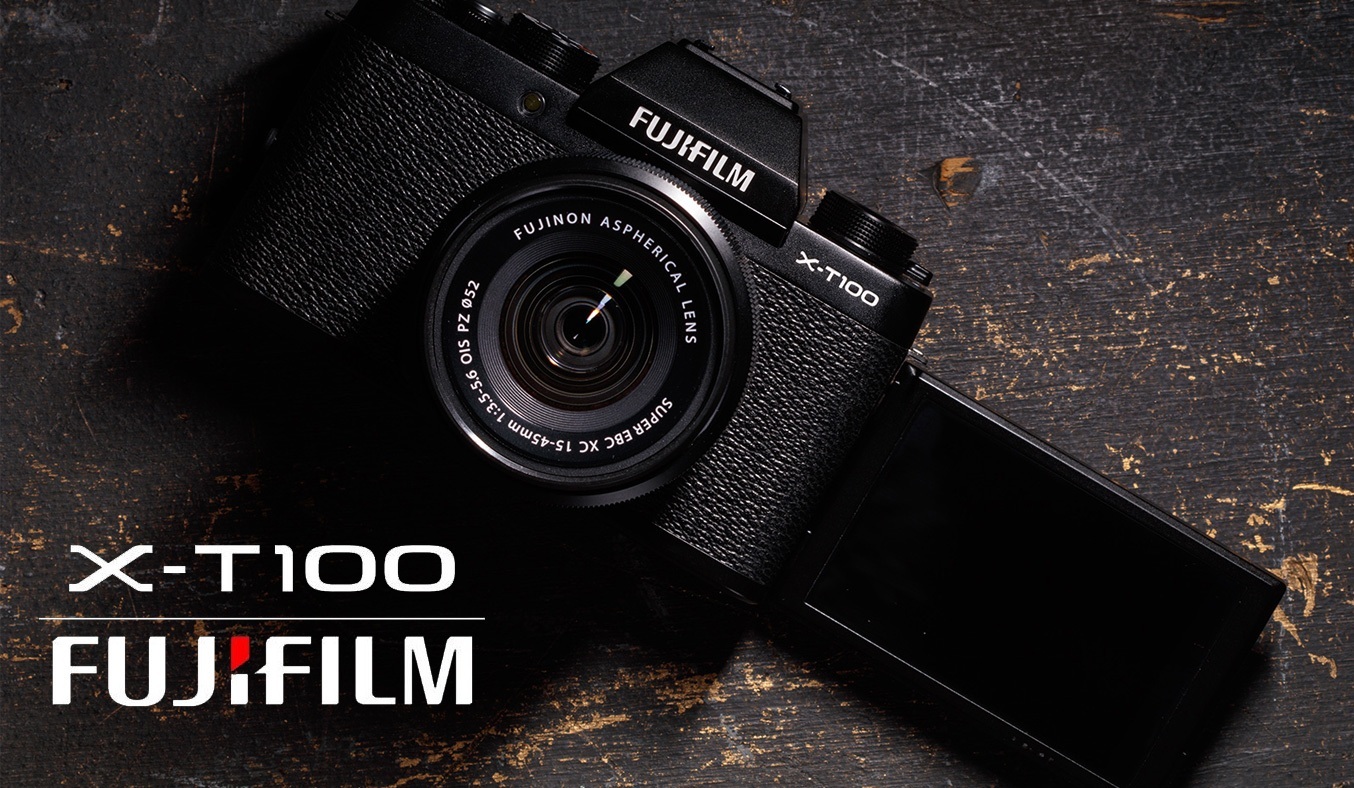 Máy Ảnh Fujifilm Kit 15-45mm X-T100/XC Đen