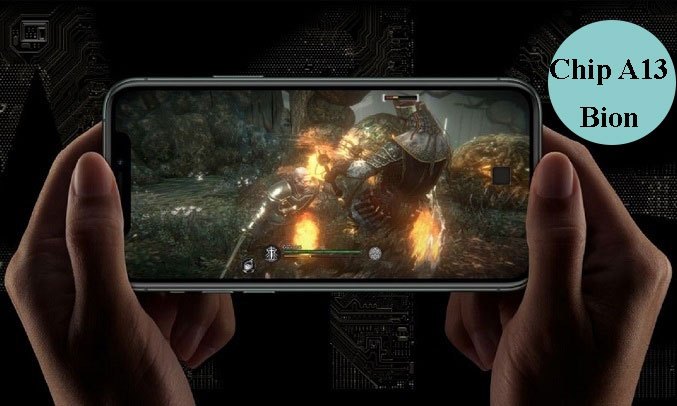 Điện thoại iPhone 11 Pro Max 256GB Vàng Đồng Chip A13 Bionic mạnh mẽ