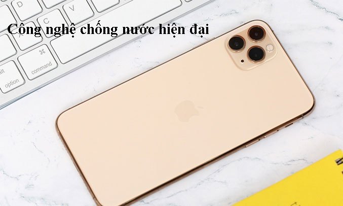 Điện thoại iPhone 11 Pro Max 256GB Vàng Đồng Công nghệ chống nước hiện đại