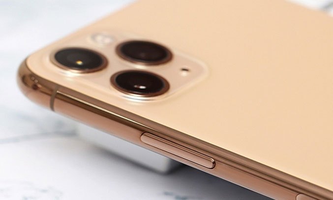 Điện thoại iPhone 11 Pro Max 256GB Vàng Đồng Cụm camera ấn tượng