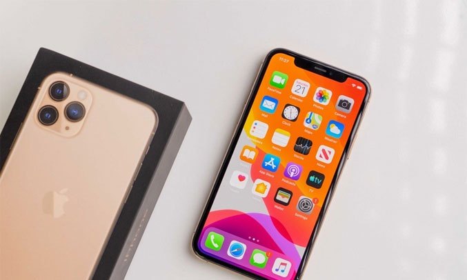 Điện thoại iPhone 11 Pro Max 256GB Vàng Đồng Màn hình Super Retina OLED cực phẩm