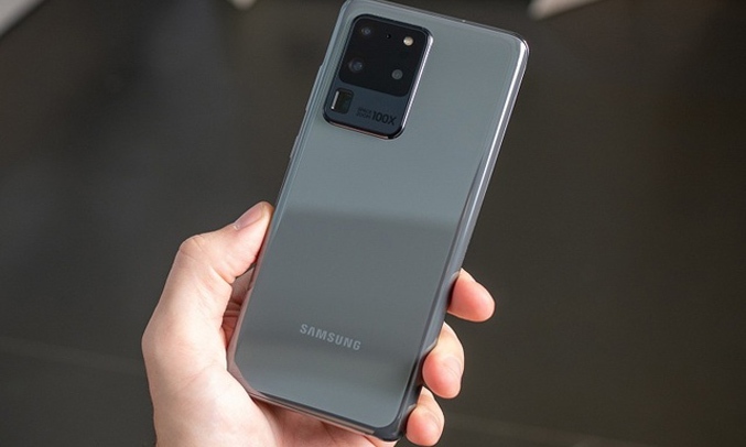 Điện thoại Samsung Galaxy S20+ Xám