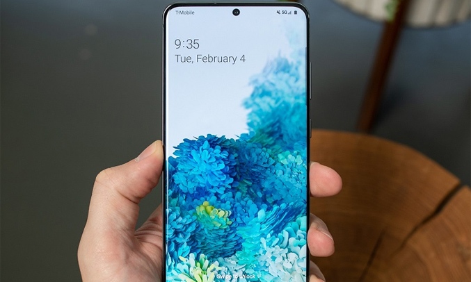 Điện thoại Samsung Galaxy S20+ Xám