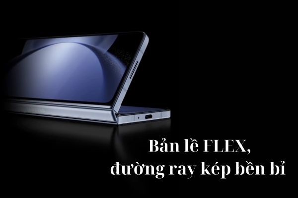 Điện thoại Samsung Galaxy Z Fold 5 5G - màn hình gập không kẽ hở