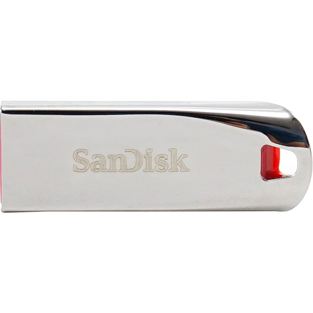 USB 2.0 SanDisk 16GB CZ71 Cruzer Metal mặt chính diện