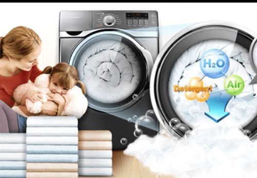 Chọn bột giặt cho máy giặt