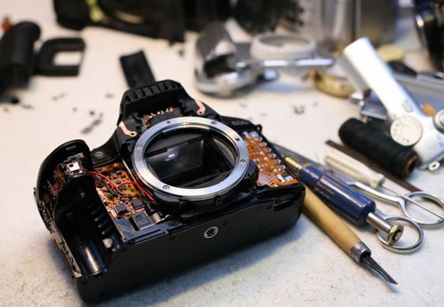 Hư sensor máy ảnh