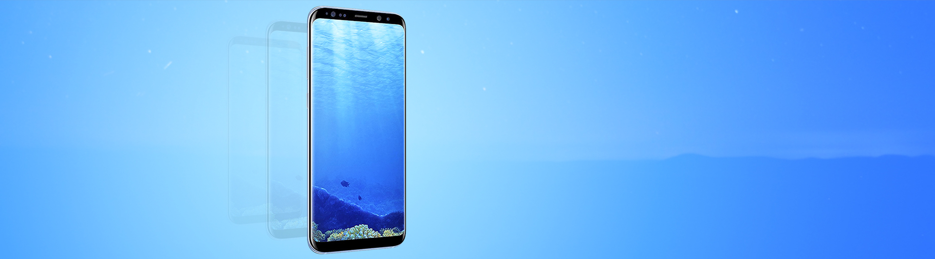 Điện thoại Samsung Galaxy S8 Plus xanh thiết kế sang trọng