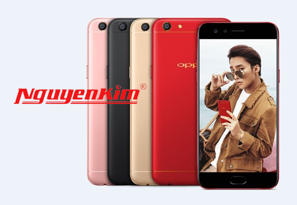 Điện thoại OPPO F3 phiên bản màu đỏ