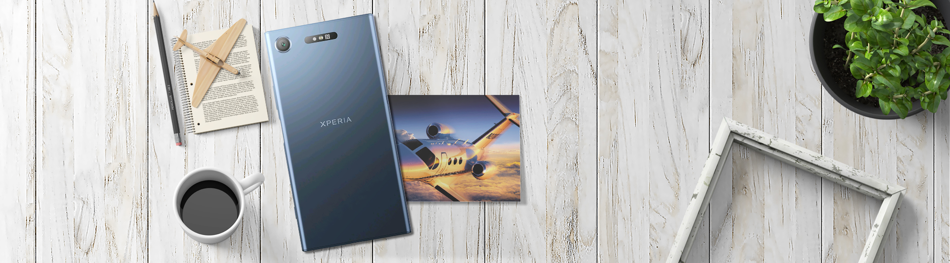 Điện thoại di dộng Sony Xperia XZ1 màu xanh dương thiết kế tinh tế sang trọng