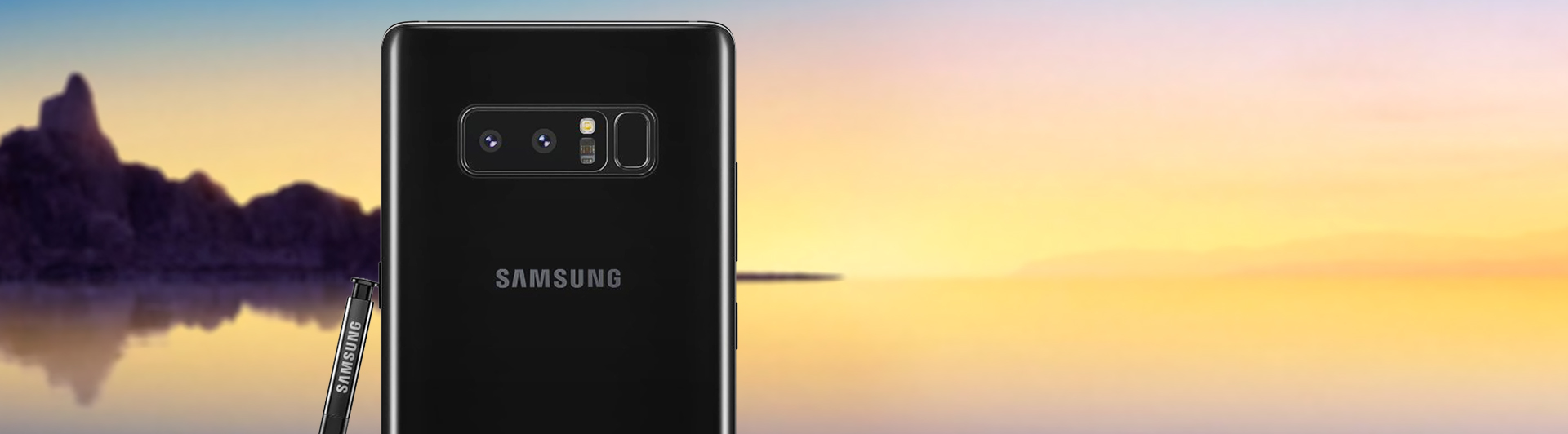 Điện thoại Samsung Galaxy Note8 đen hỗ trợ thẻ nhớ lên đến 256GB