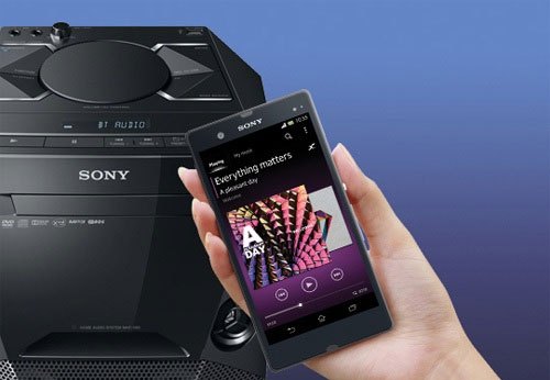 Điều khiển dàn máy, loa thanh Sony nhanh chóng với điện thoại di động