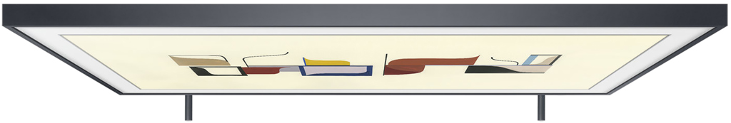 Tivi khung tranh 65inch Samsung UA65LS003AKXXV hình ảnh sắc nét