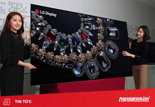 LG ra mắt màn hình OLED 8K